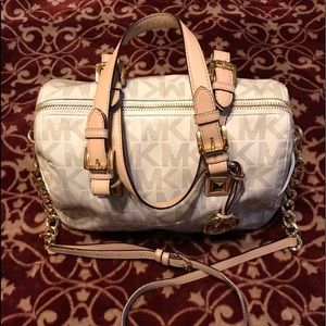 Michael Kors Grayson Medium Sized Coated Jet Set